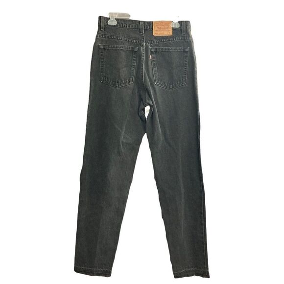 LEVI STRAUSS‎ Vintage 550 women’s Black ( faded) Jeans Size 13 Juniors - Picture 2 of 10